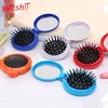 YAESHII New Mulit Colour Avon Advance Techniques POP UP HAIR BRUSH With Mirror