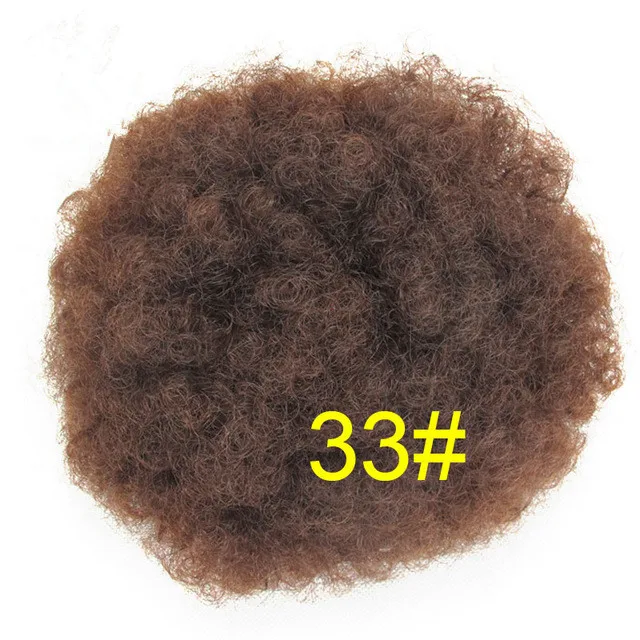 Synthetic hair Curly Chignon Bun Hairpiece Clip-In Natural Color Low Temperature Fiber.jpg