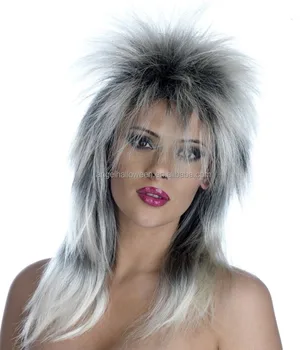 silver wig costume