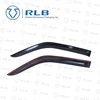 For hiace exterior accessories black plastic car door visor sun visor