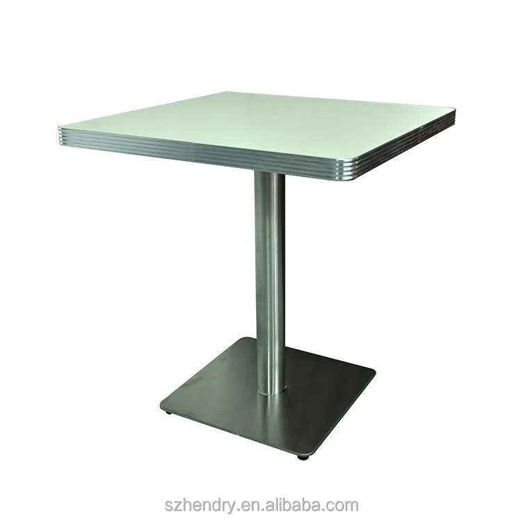 Product Detail American Retro Diner Laminate Table Square Antique American Plywood Restaurant Table Djimart