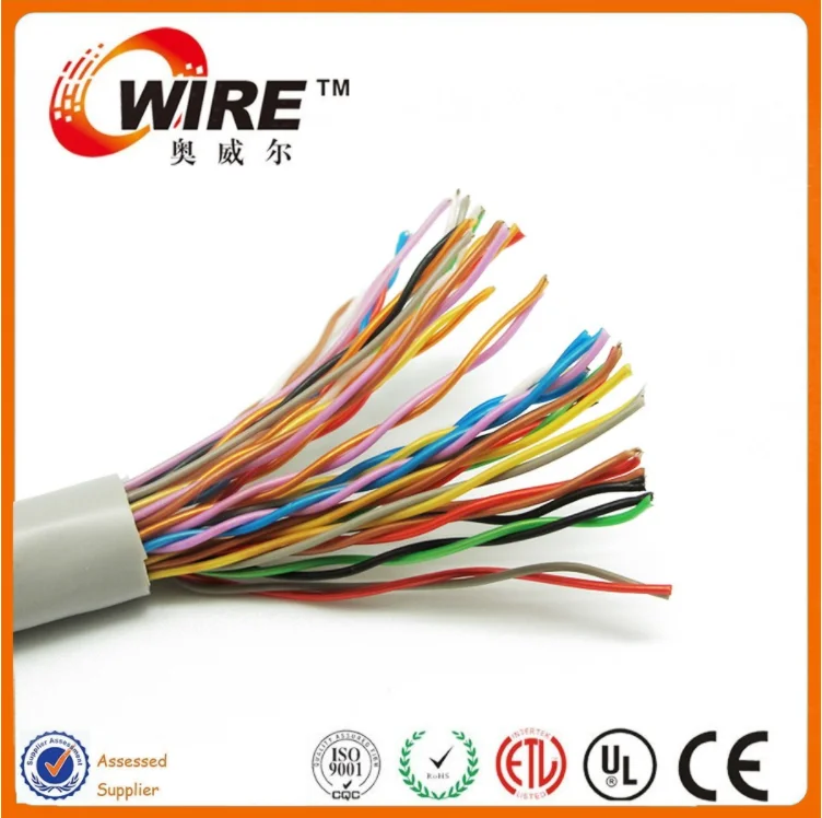 Outdoor Telephone Cable 10 25 50 100 200 Core Pairs Rj11 Telephone Line