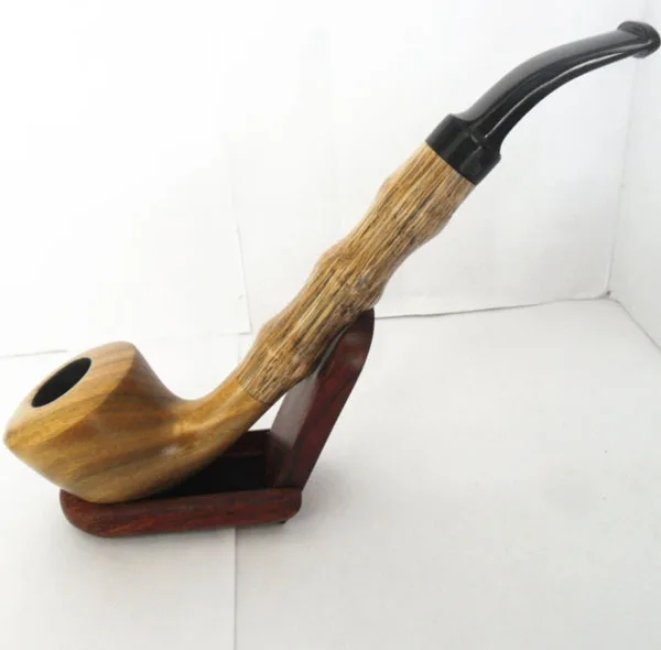 Wooden Tobacco Pipes Custom Handmade Bamboo Long Smoking Pipe Buy