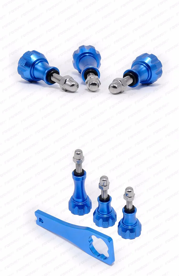 NEW 2016 Aluminum Alloy Thumb Screw Set 3 Thumbscrews + 3 Nuts + one Torque Wrench