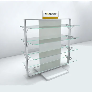 Acrylic Glass Shoe Stand Display Four 