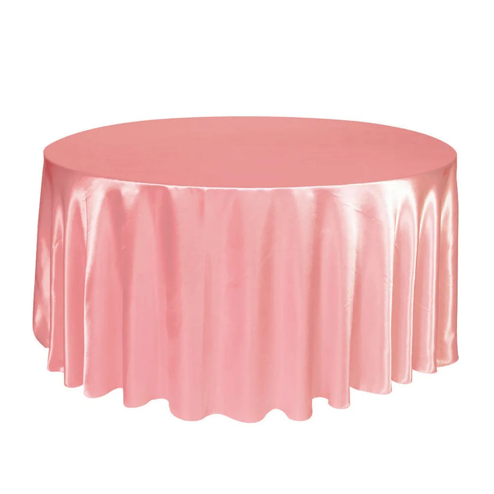 Silver 120 Inch Round Satin Tablecloths Table Cover For Wedding Party Restaurant Banquet Decorations Buy Table Cloth For Banquet Wedding Restaurant Hotel