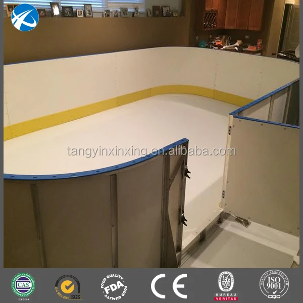 Ice Skate Rink Boards uhmwpe sheet with long service life