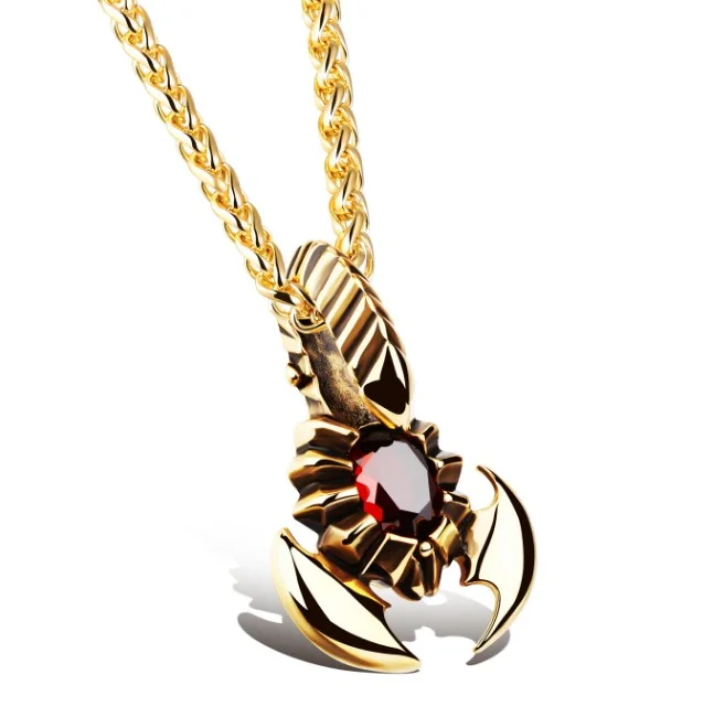 mens luxury fashion stainless steel gold plated