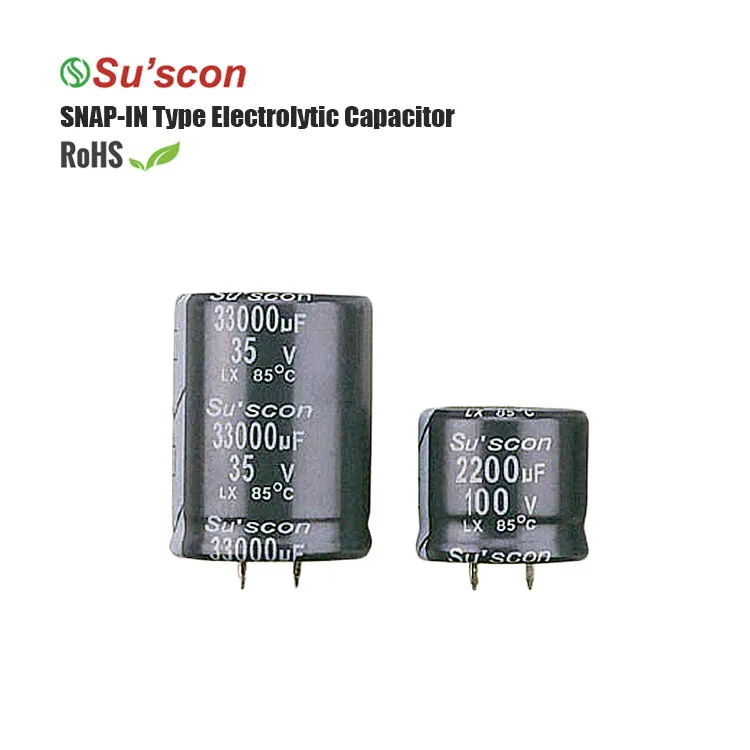 Capacitors Aluminium Electrolytic CAP ALU ELEC 33000UF 35V SNAP IN
