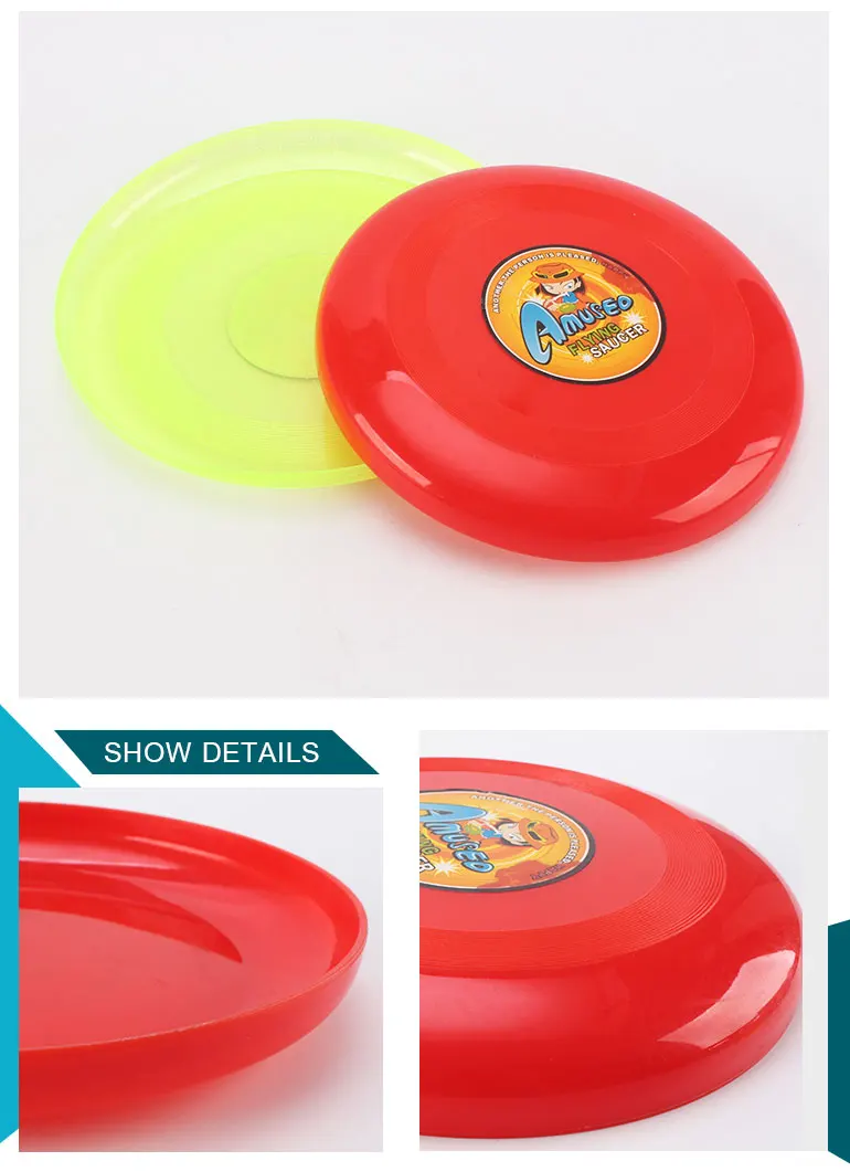 Best Promotional Toys Round Shape Mini Flying Disc With 8.5 Inches