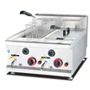 commercial LPG Gas deep fryer for restaurant or fast food shop with GAS CE Certificate