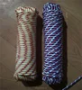 16-strand diamond braided pp/polypropylene household rope in assorted color