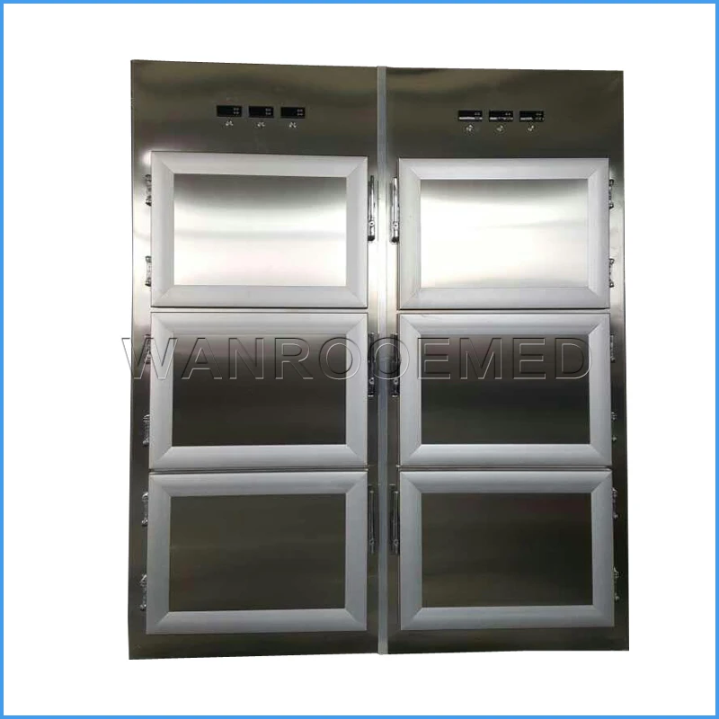 Ga306 Funeral 6 Corpses Dead Body Container Mortuary Refrigerator