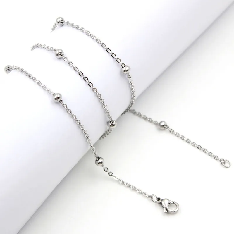 Ch06 22" Wholesale Fashion Stainless Steel Jewelry Chain For Pendant