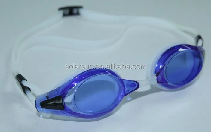 Best-selling Anti-fog 3 Sizes of Replaceable Nosebridge Swim Goggle