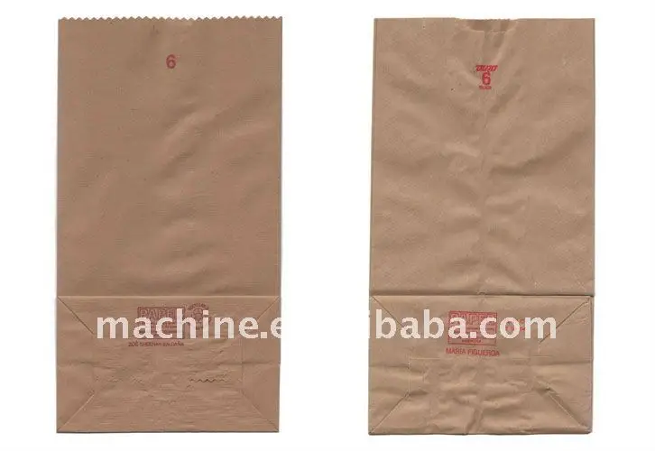 paper bag making machine