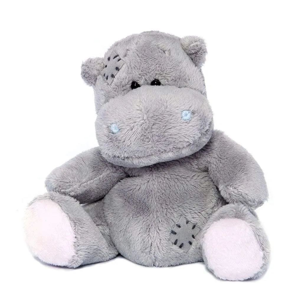 small plush hippo