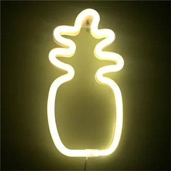 Whole Warm White Pinele Neon Night Light 3aa Battery With Usb Whole Warm White Pinele Neon Night Light 3aa Battery With Usb Ed Cute And Lovely Gifts