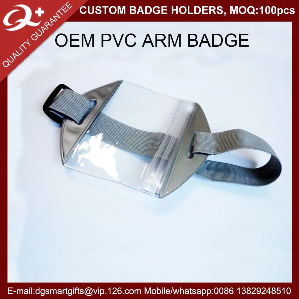 Soft Plastic Security Armband Sia Id Badge Holder For Sports Buy