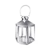 Square metal lanterns for party