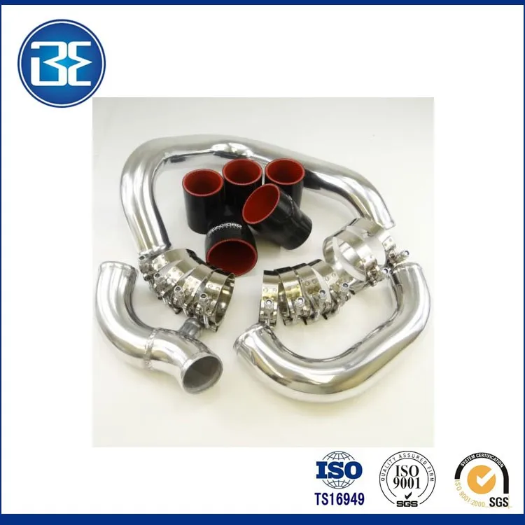 Aluminum Pipe Intercooler Piping Kit For 9801 Audi A4 1.8t B5 Bolt On