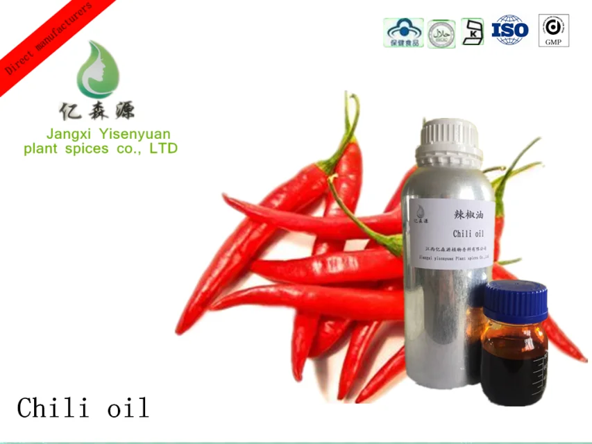 Spicy Chili Extract Essential Oil Pepper Seed Oil Hot Sell Capsicum Oil