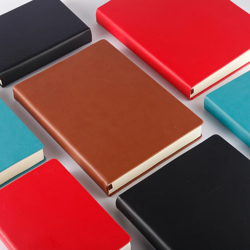 Wholesale Top Quality Pu Leather Cover Thick Paper A4 A5 A6 Hardcover