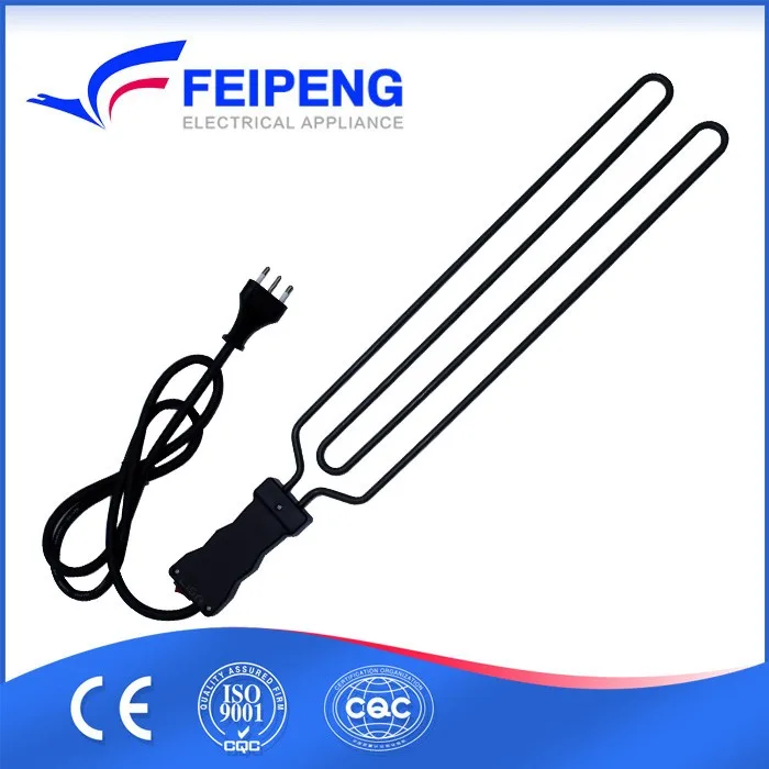 Electric Smoker Bbq Grill Heating Element With Adjustable Thermostat