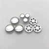 Guanfeng Aluminium Metal Sets Metal Cap Prong Top Crown Baseball Cap Button For Baseball Cap