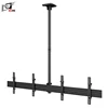 Made In China Tilt Telescoping Ceiling Mount TV Bracket For Dual Screens