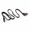 To 3RCA 3 RCA Adapter Connection function Video Component Convert Cable 3FT 1M