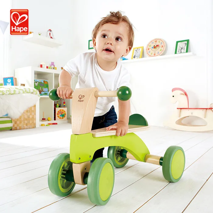 hape wooden baby walker