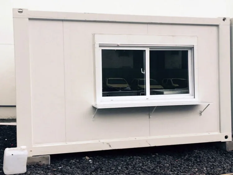 Portable Mobile Frame Steel Structure Container Coffee Snack Bar 40Ft Portable Container Cafe Kiosk Coffee Shop Design