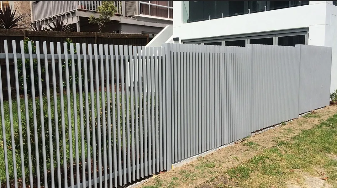 Garden Privacy Aluminum Vinyl Fence Slats - Buy Aluminum Fence Slat ...