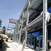 China high quality metal space steel frame workshop