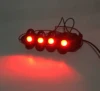 4pcs 9W White C.REE LED Rock Light Truck Under Body Trail Rig Light