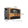 china 12V/24V AUTO 20a manual pwm solar charge controller