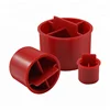 Tapered plastic pipe plugs for L and M copper tubing