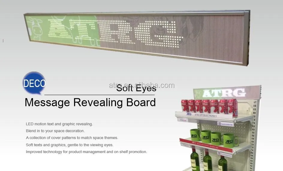 P5 led display LED digital banner for shelving header