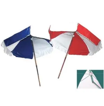LIFEGUARD UMBRELLA - WEATHER DURABLE - RED AND WHITE