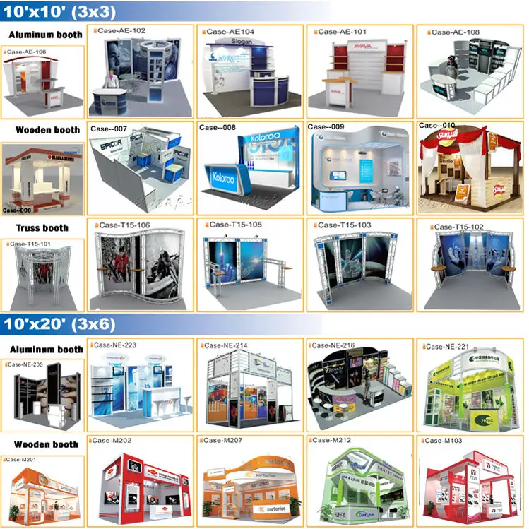 portable exhibition booth display