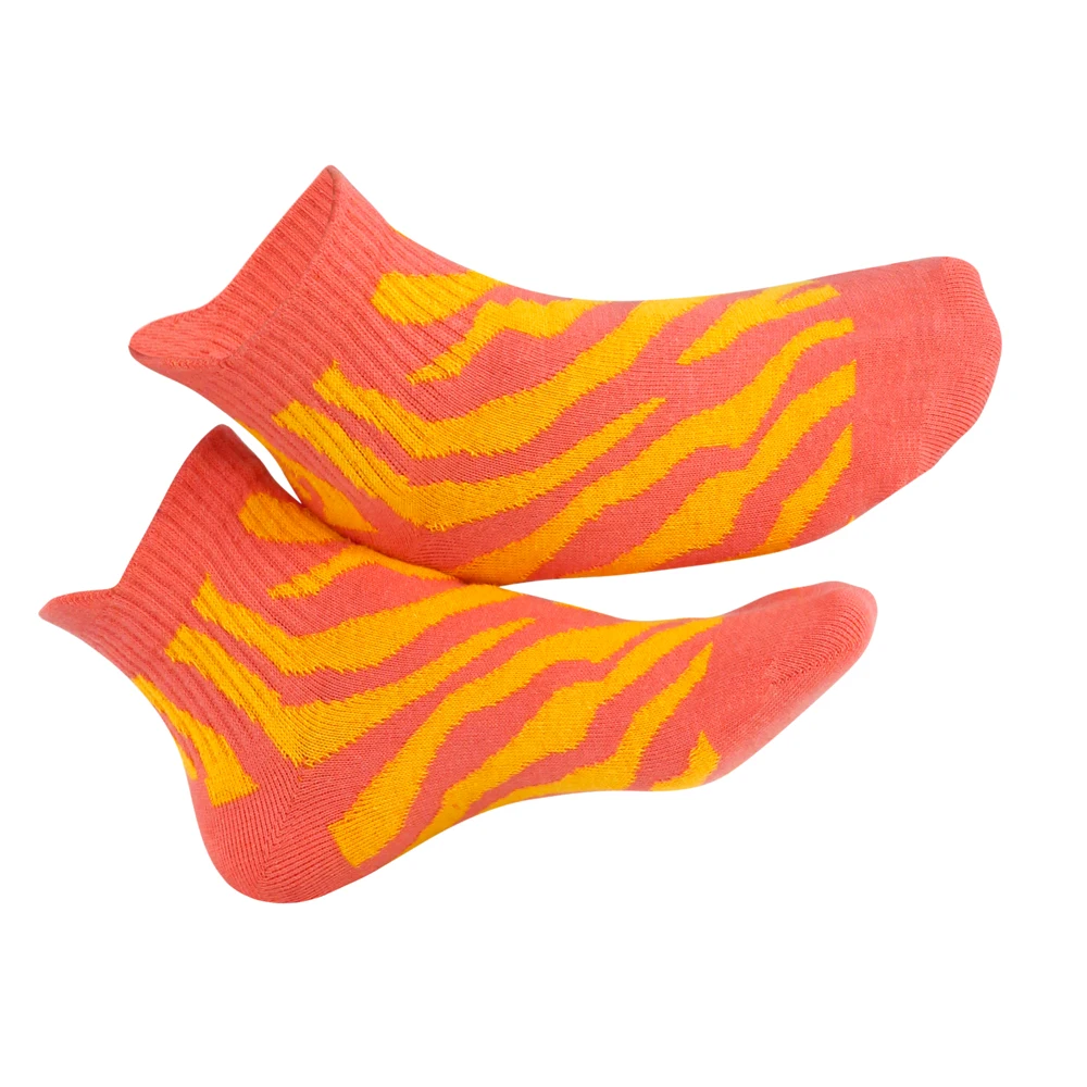 Japan And South Korea Tide Personality Stripes Low Help Street Skateboard Colorful Socks Custom