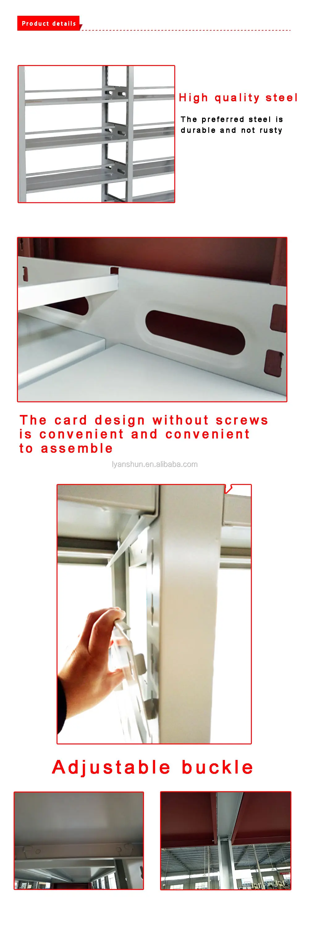 Cas064 Library Furniture Library Used Library Shelving 6 Tier Book