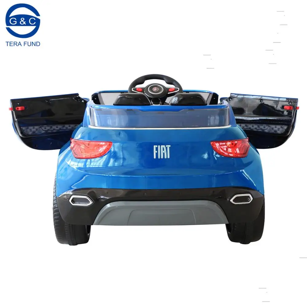 New Licensed Fiat Fcc 4 S Children Car Battery Door New Licensed Fiat Fcc 4 S Children Car Battery Door Can Open