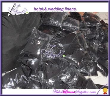 black chair covers