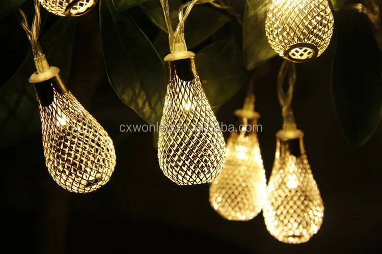 led string LED Metal Drip String Lights 9.jpg