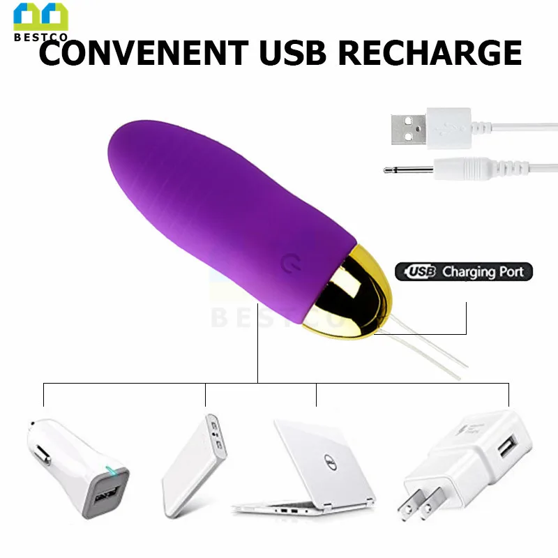 Mini Bullet 10 Function Vibrations Usb Rechargeable Vibrator Remote