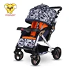 2017 deluxe High Landscape Aluminum ally Foldable baby stroller / baby stroller pram 2 in 1