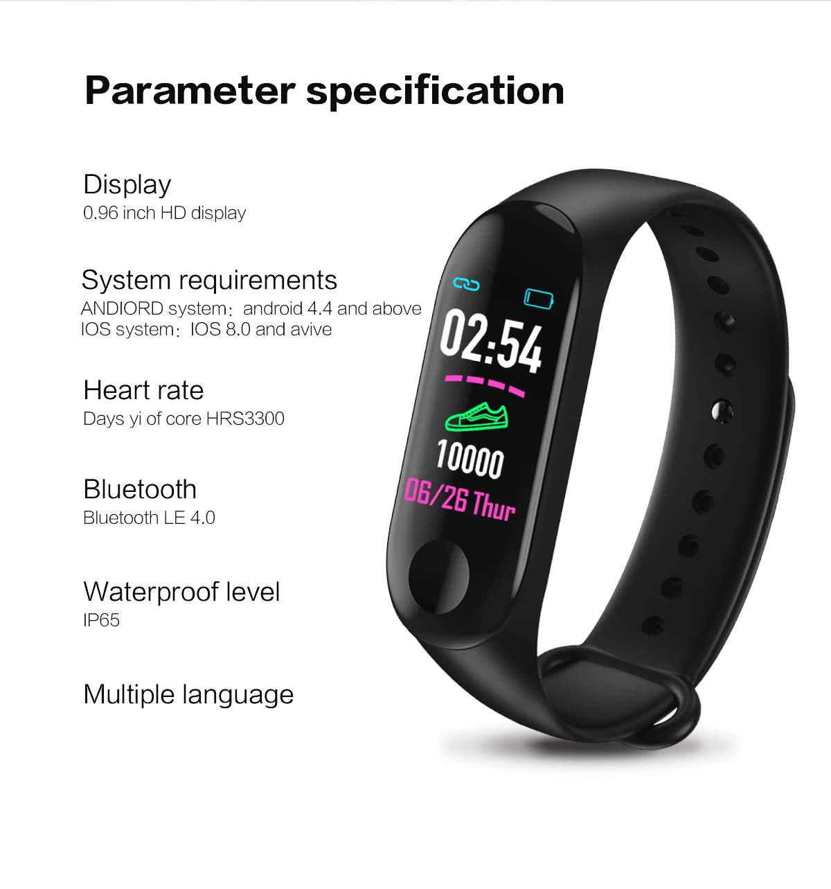 app for m2s aa27 smart band