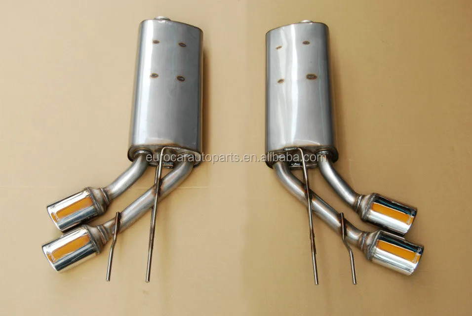 Stainless Steel Mb G Class Muffler Tips W463 Exhaust For G550 G500 G65